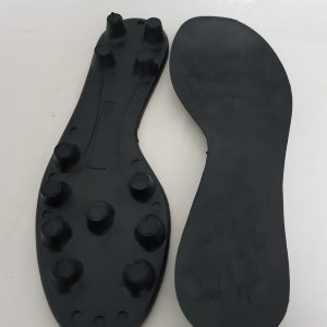 Soccerboot sole blk/wht