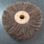FINISHING WHEEL HORSE HAIR